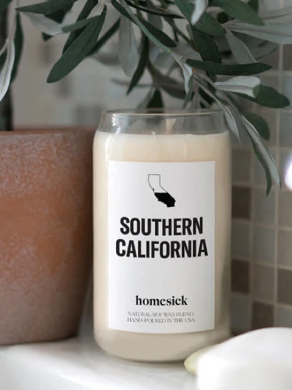 NEW✨Homesick "Southern California" Scented Candle - White